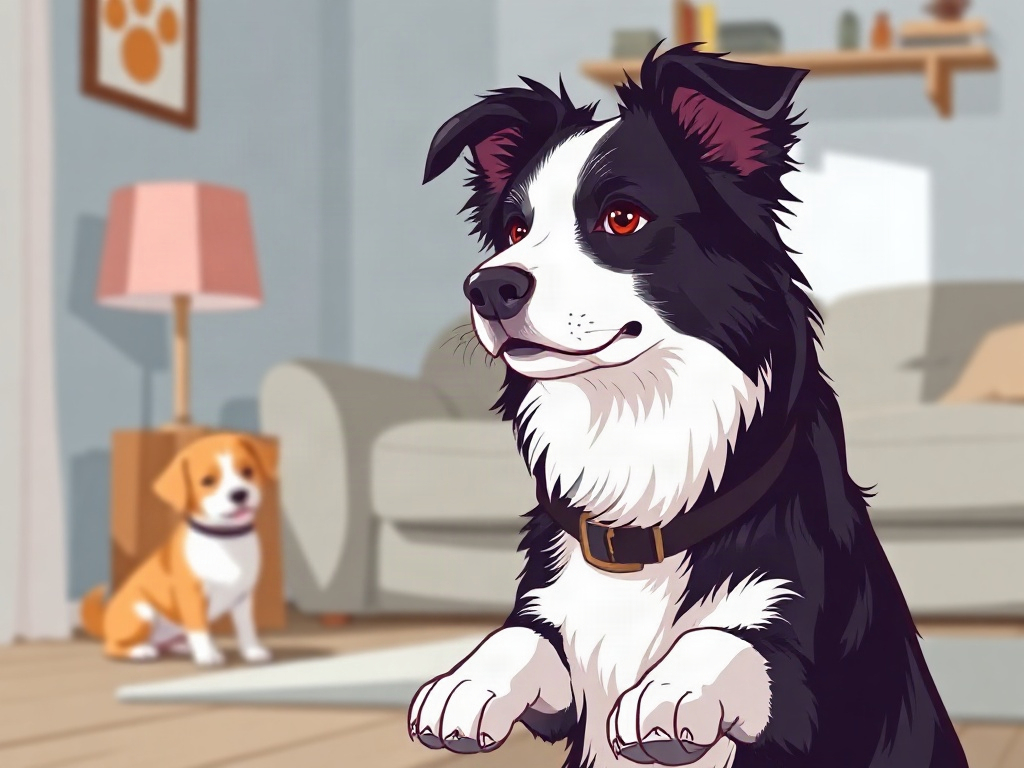 Le Border Collie peut-il vivre en appartement ou avec une famille ?