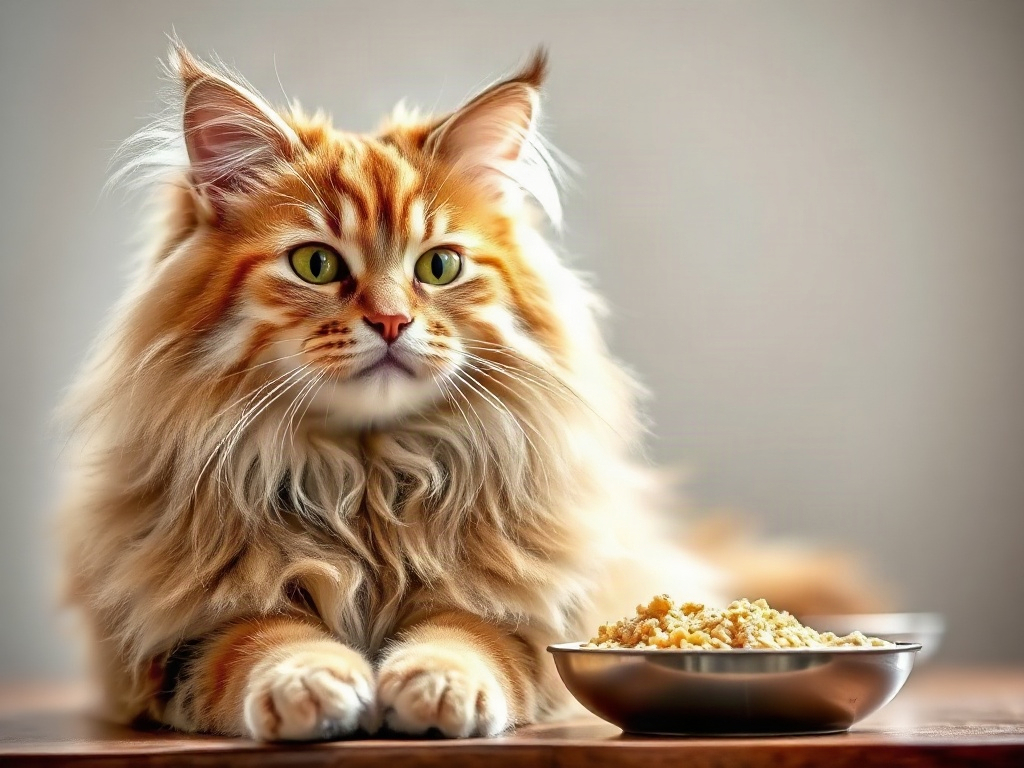 Quelle alimentation choisir pour un chat Maine Coon ?