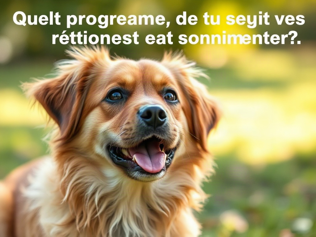 Quel programme suivre au quotidien ?