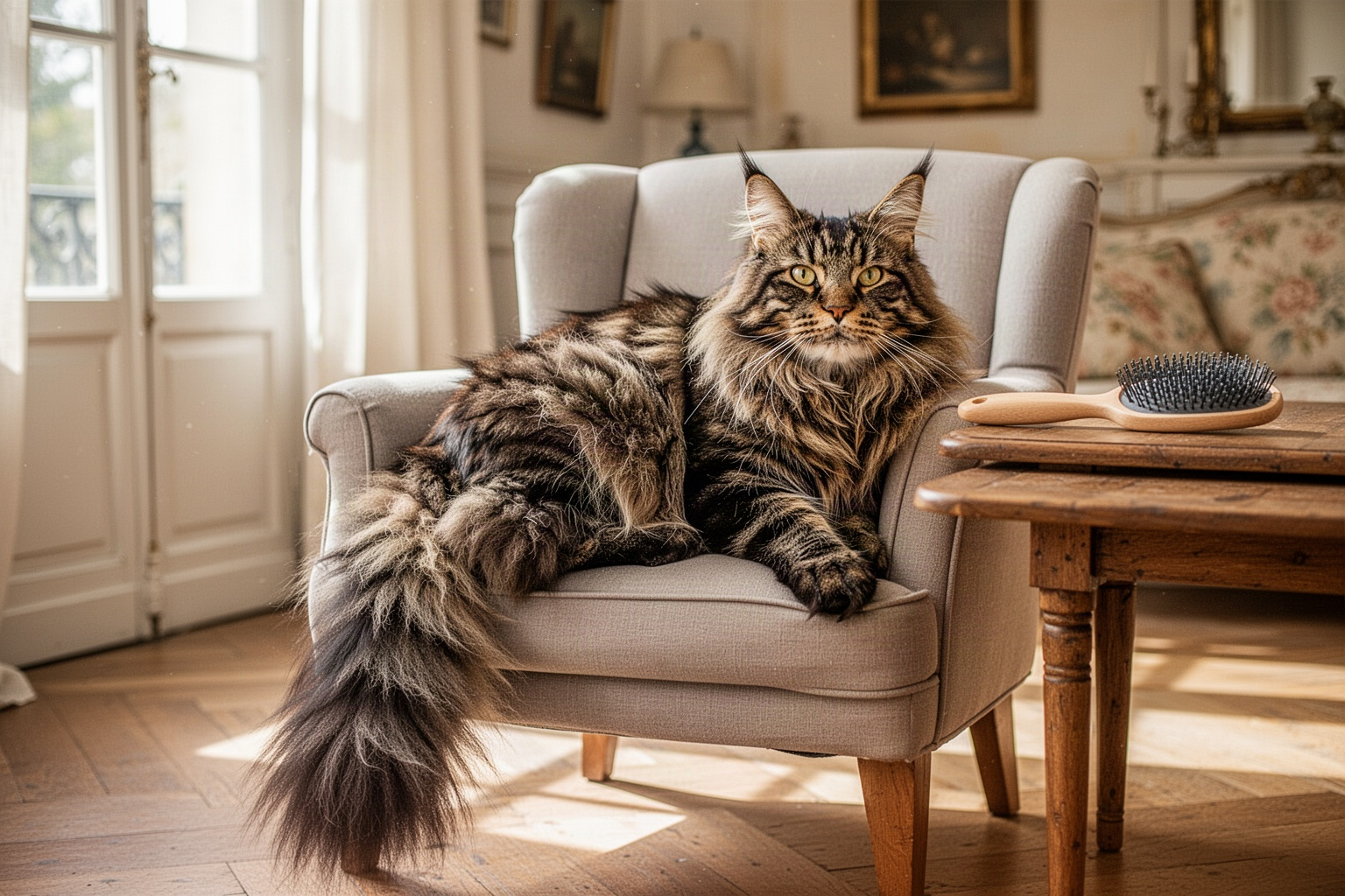 Chat Maine Coon : caractère, entretien et espérance de vie