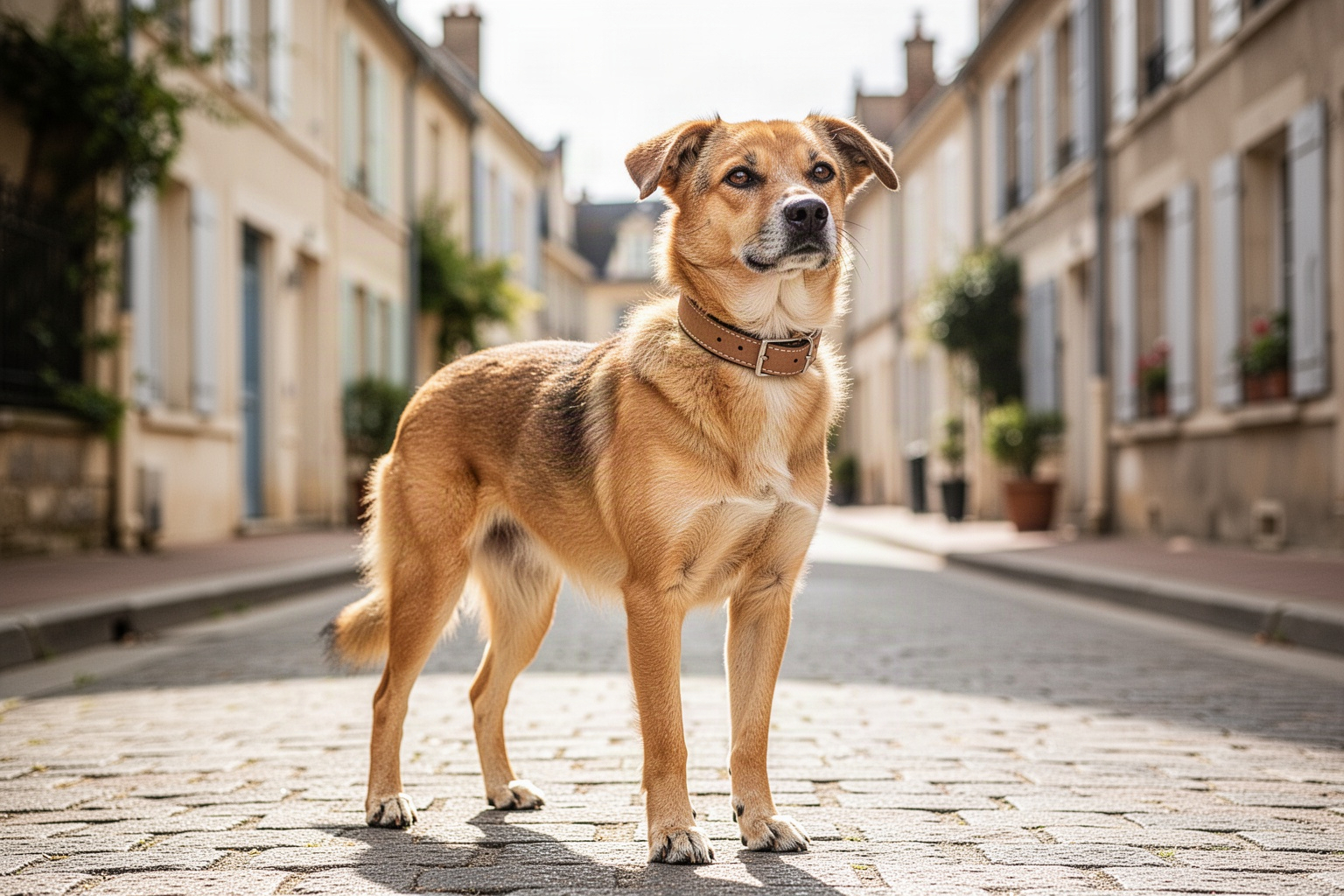 Le collier convient-il à un chien de gabarit moyen ?