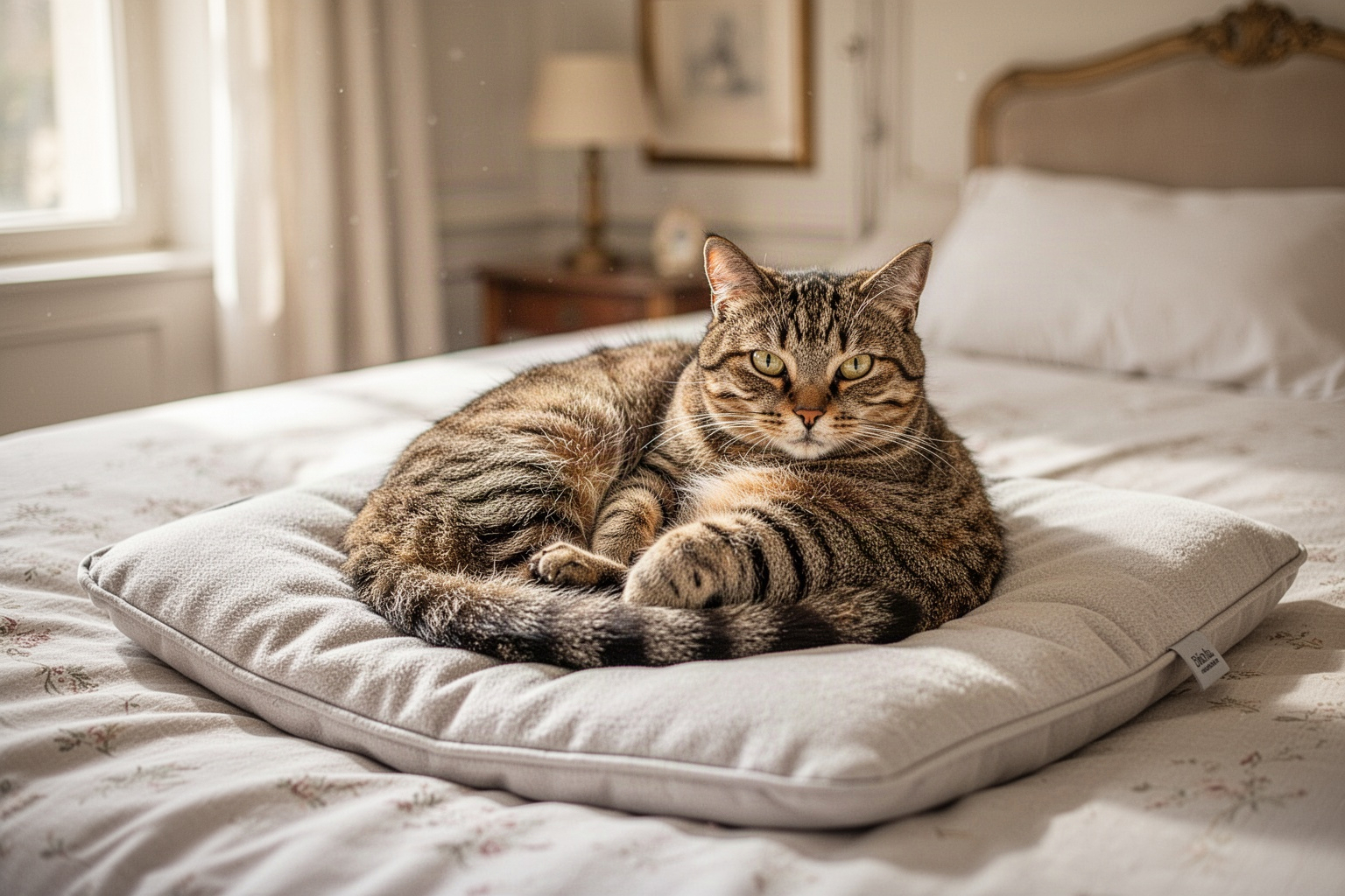 Comment savoir si votre chat accepte bien son couchage chauffant ?
