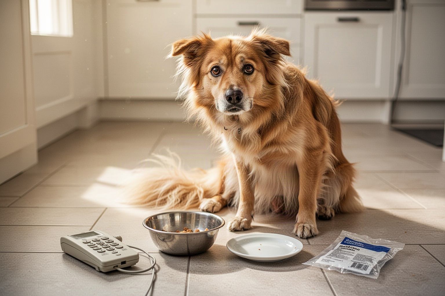 Que faire si votre chien ou votre chat a mangé un aliment interdit ?