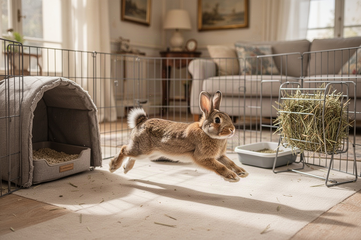 Quelle taille minimale pour un lapin ?