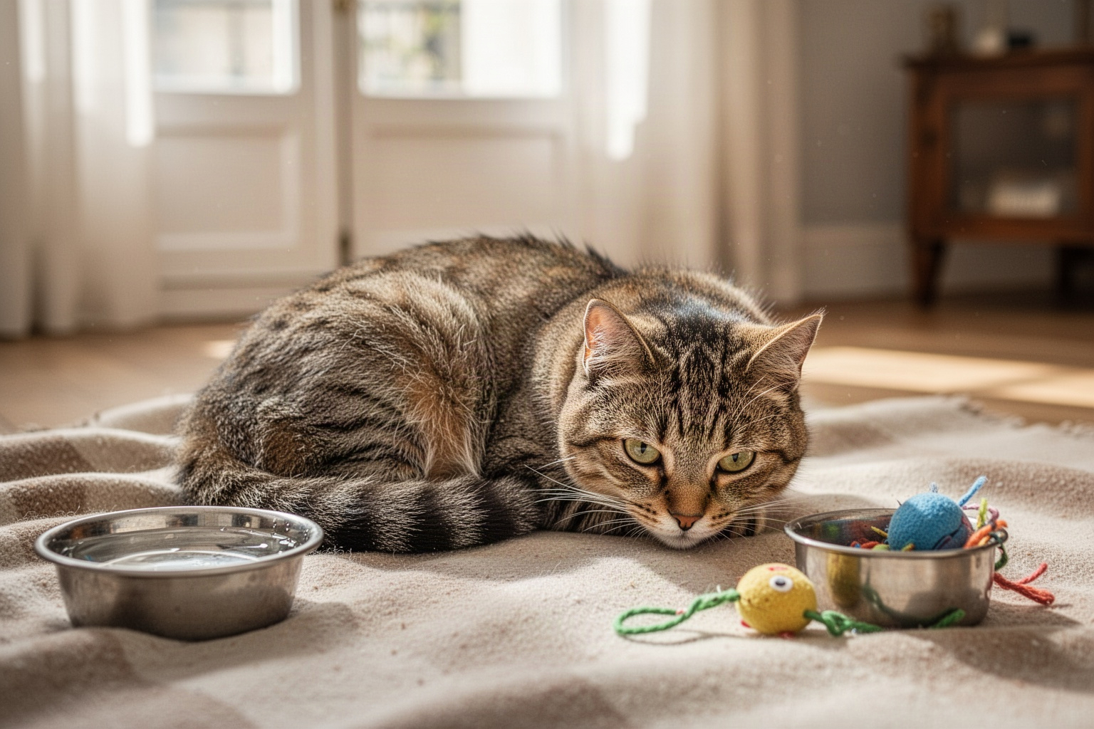 Un chat peut-il ronronner quand il a mal&nbsp;?