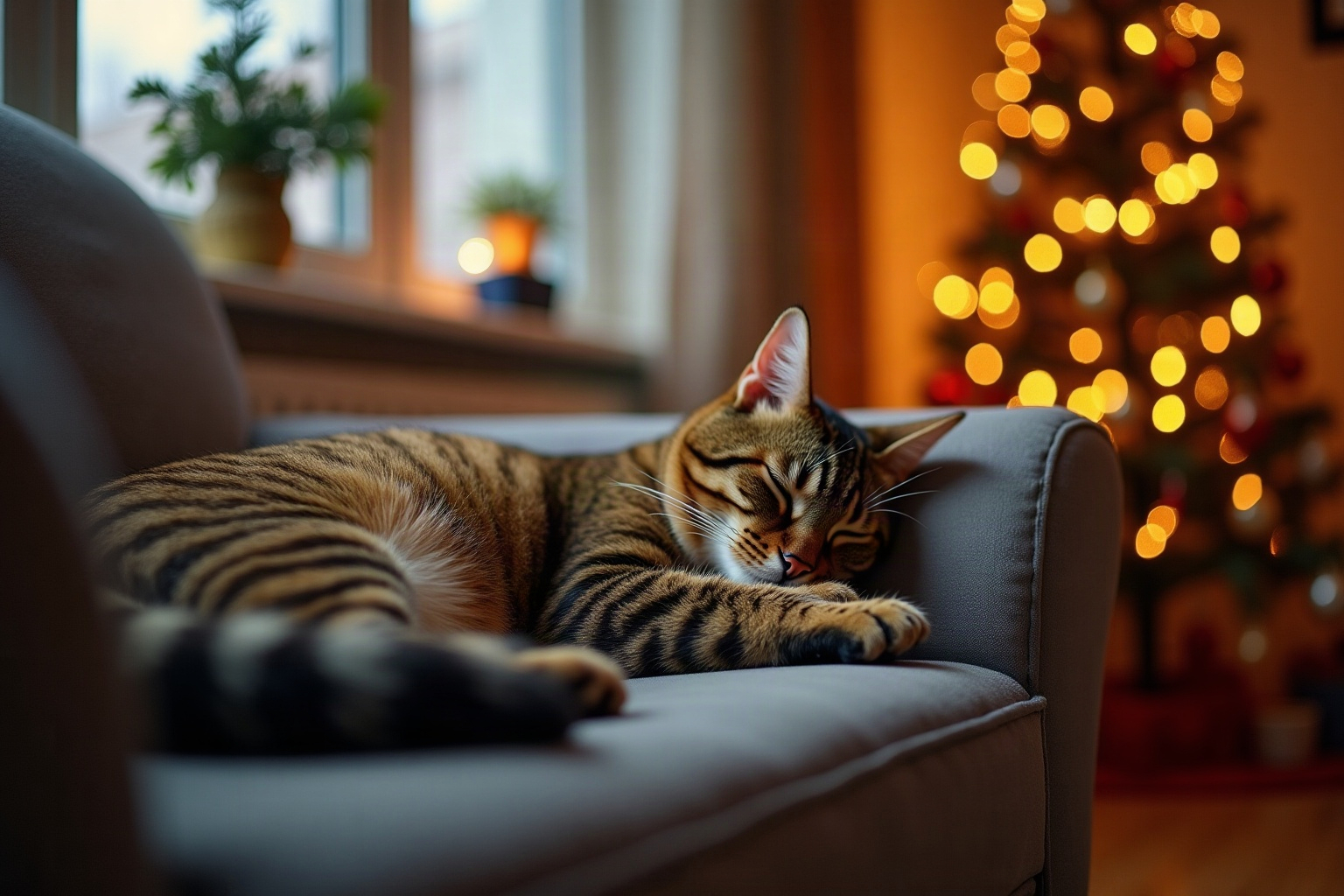 Que vérifier avant de laisser votre chat seul avec la décoration ?