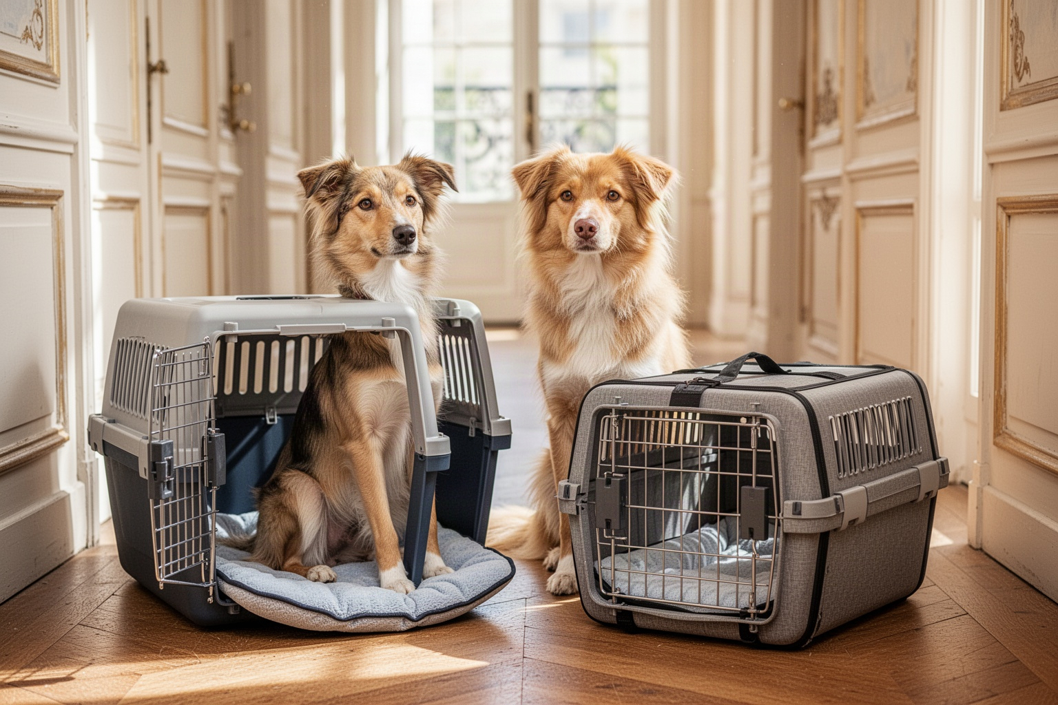 Panier de transport pour chien : cage ou panier ?