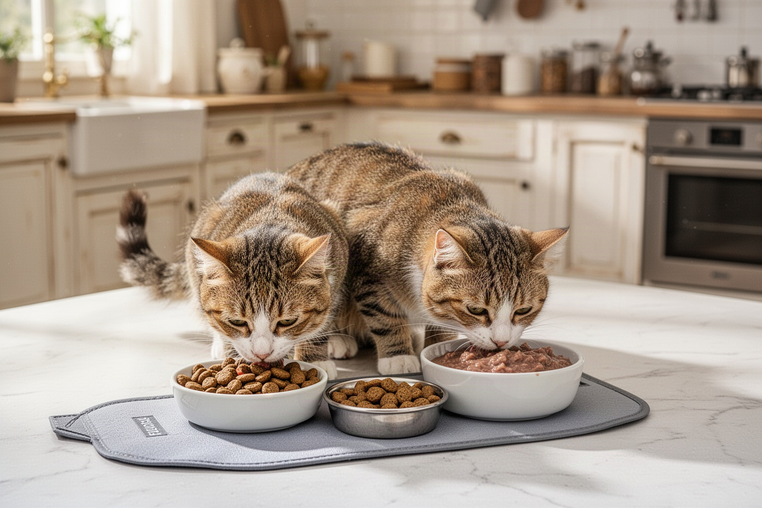 Croquettes ou pâtée pour chat : le bon choix