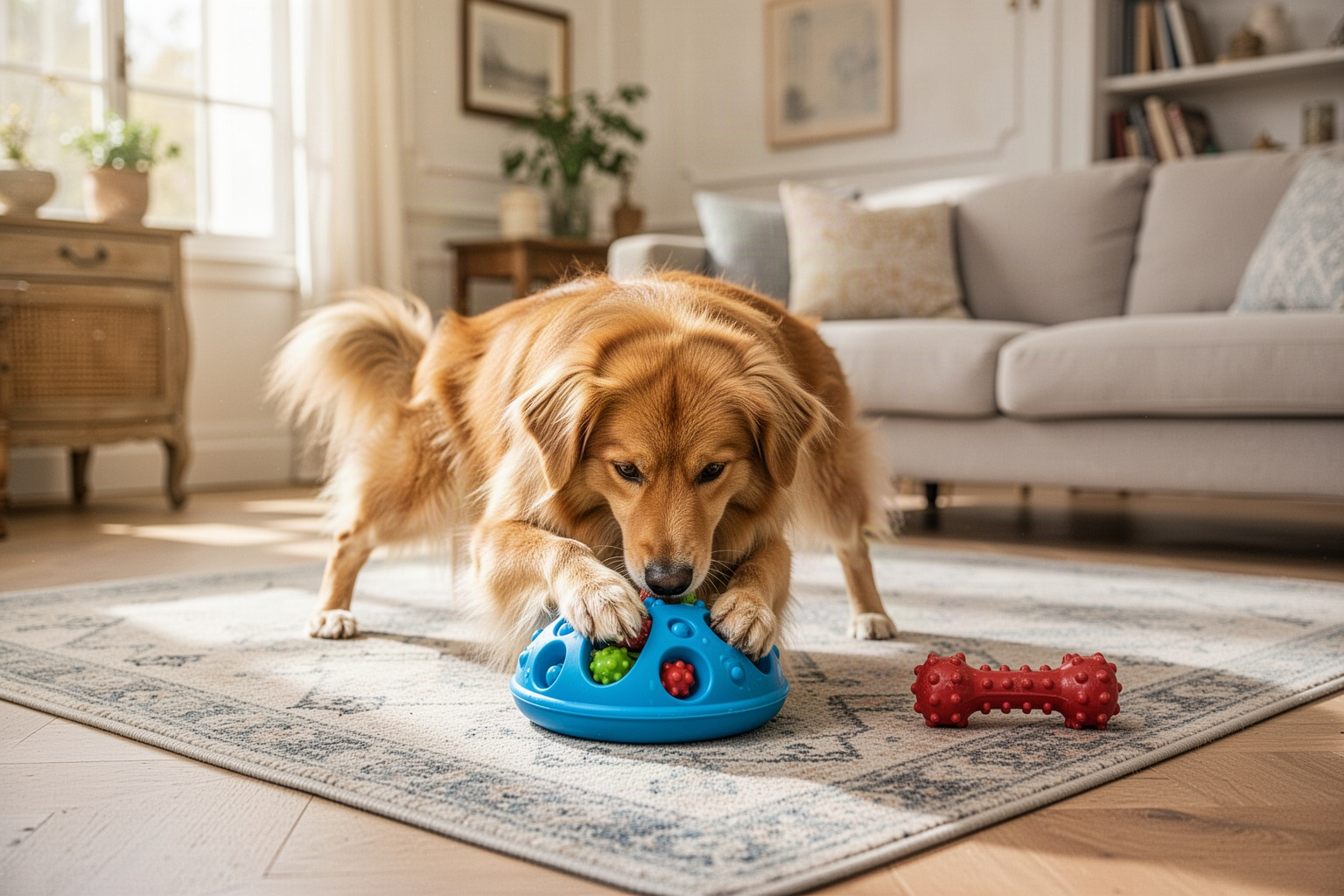 Jouet d’occupation pour chien seul : guide d’achat