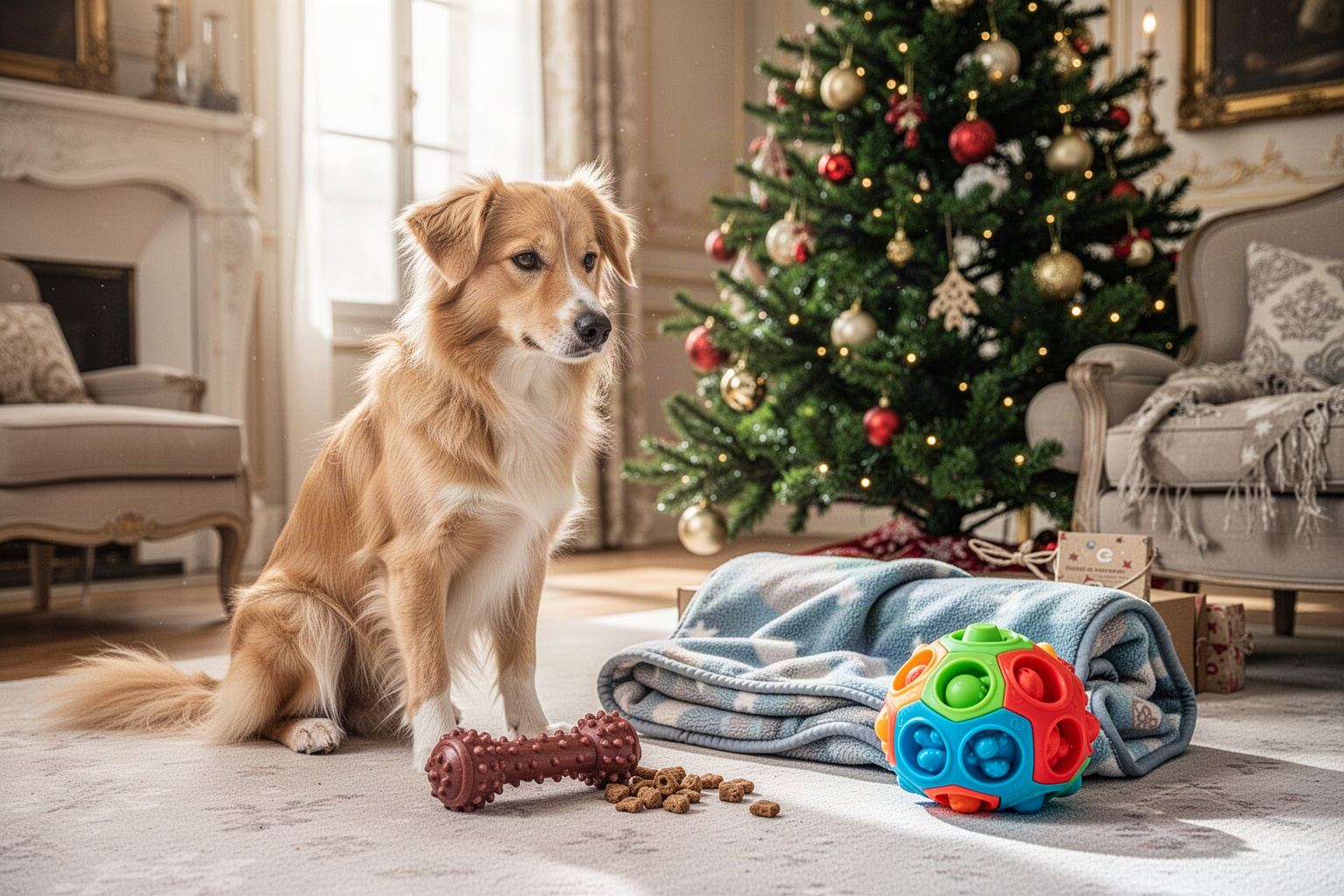 Cadeau pour chien à Noël : choisir utile