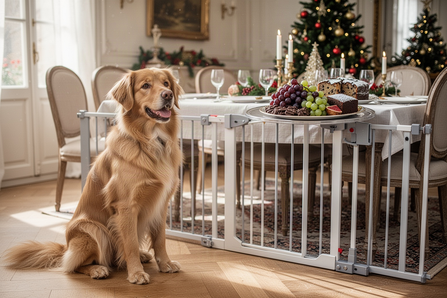 Aliments toxiques pour chien à Noël : les éviter