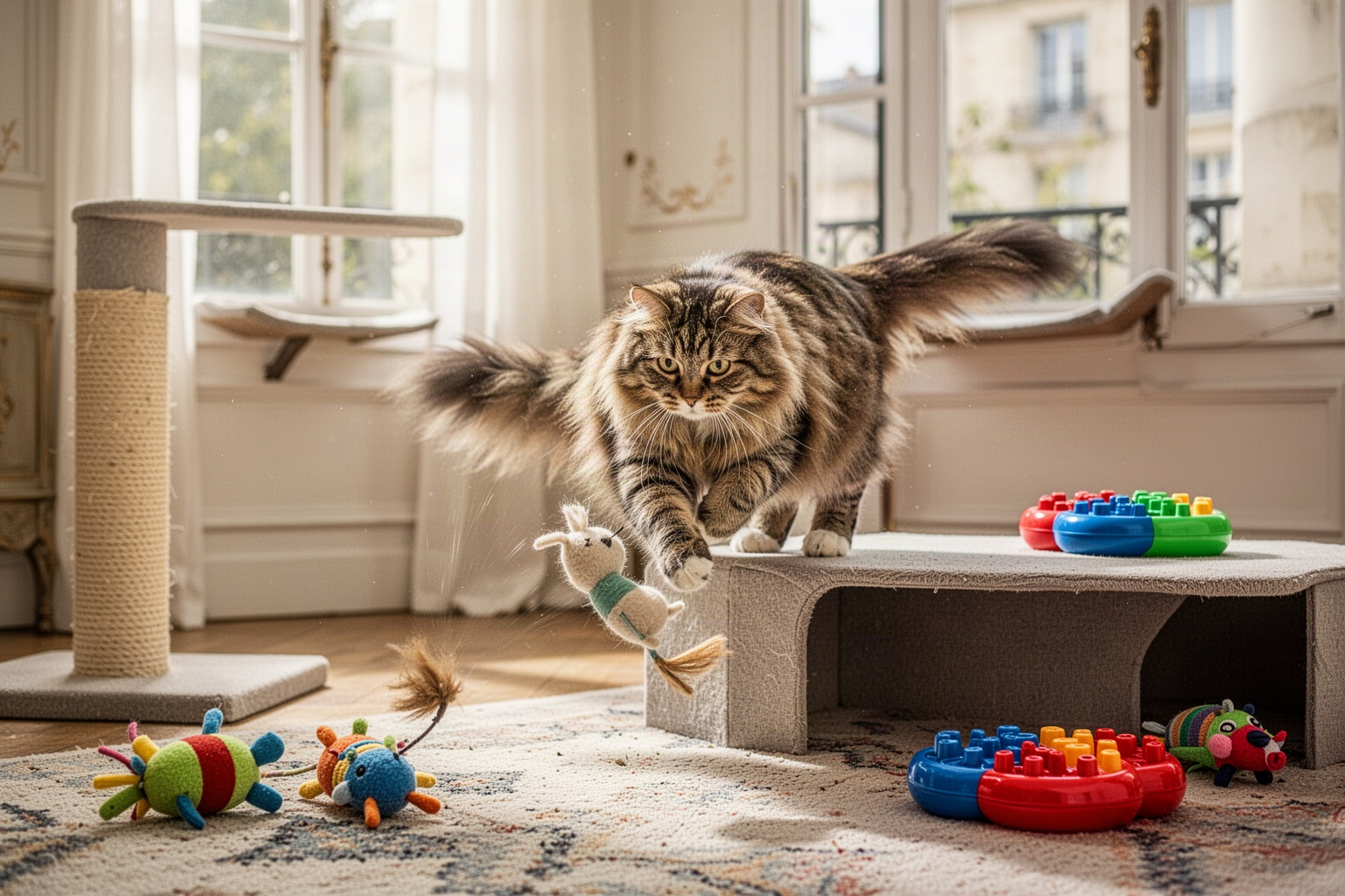 Occuper un chat d&rsquo;intérieur : guide pratique