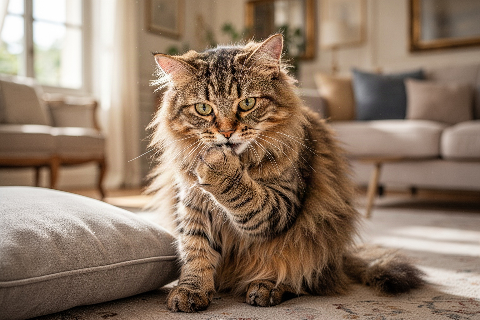 Chat qui mordille pendant les caresses : pourquoi ?